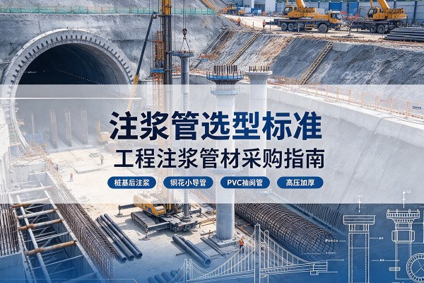 炉霍注浆管选型标准