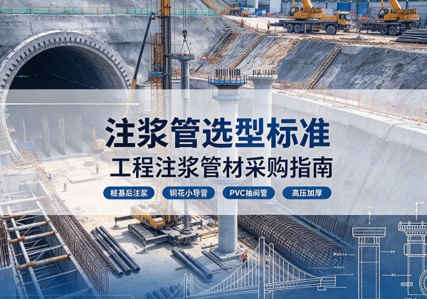 炉霍注浆管选型标准
